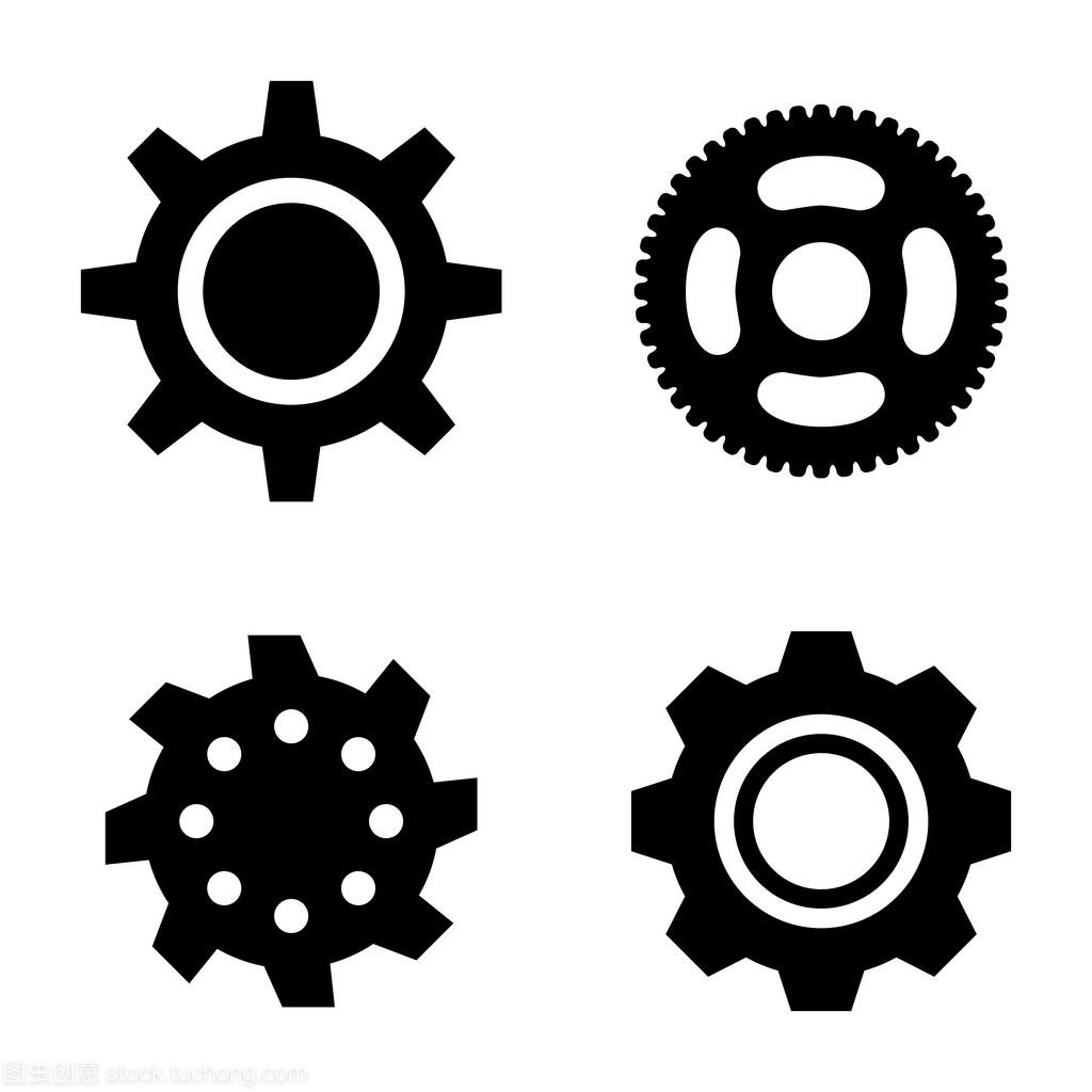 齒輪圖標(biāo)矢量圖的設(shè)計與意義